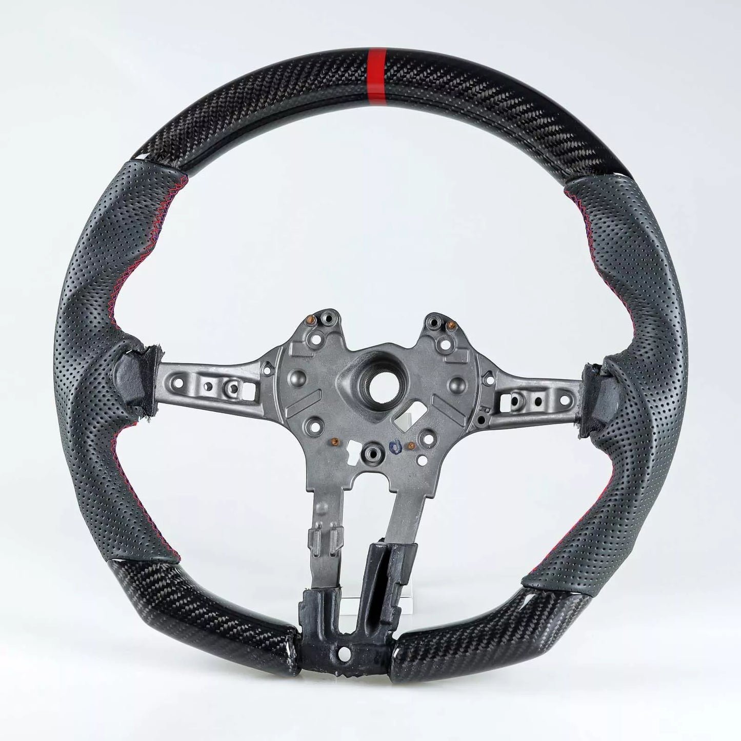 Black Carbon Steering Wheel for BMW F10 F11 F07 F12 F13 F06 F01 F02 M5 M6 (2010-2017)