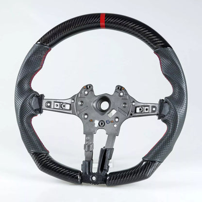Black Carbon Steering Wheel for BMW F10 F11 F07 F12 F13 F06 F01 F02 M5 M6 (2010-2017)