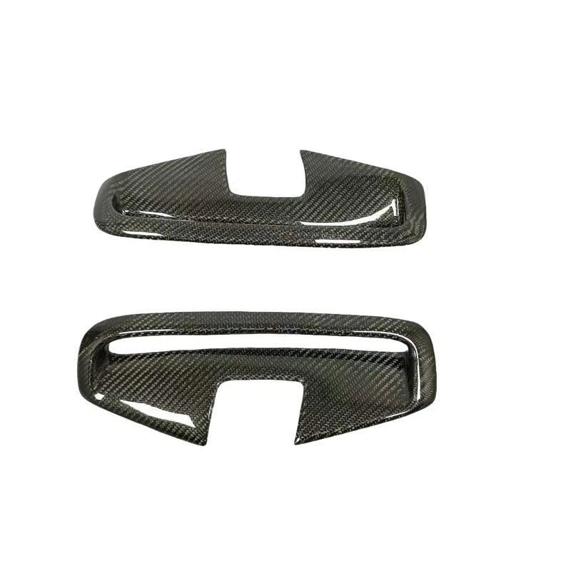 Real Carbon Fiber Front Bumper Air Vent Cover Trim for BMW G22 M440i 2021-2023
