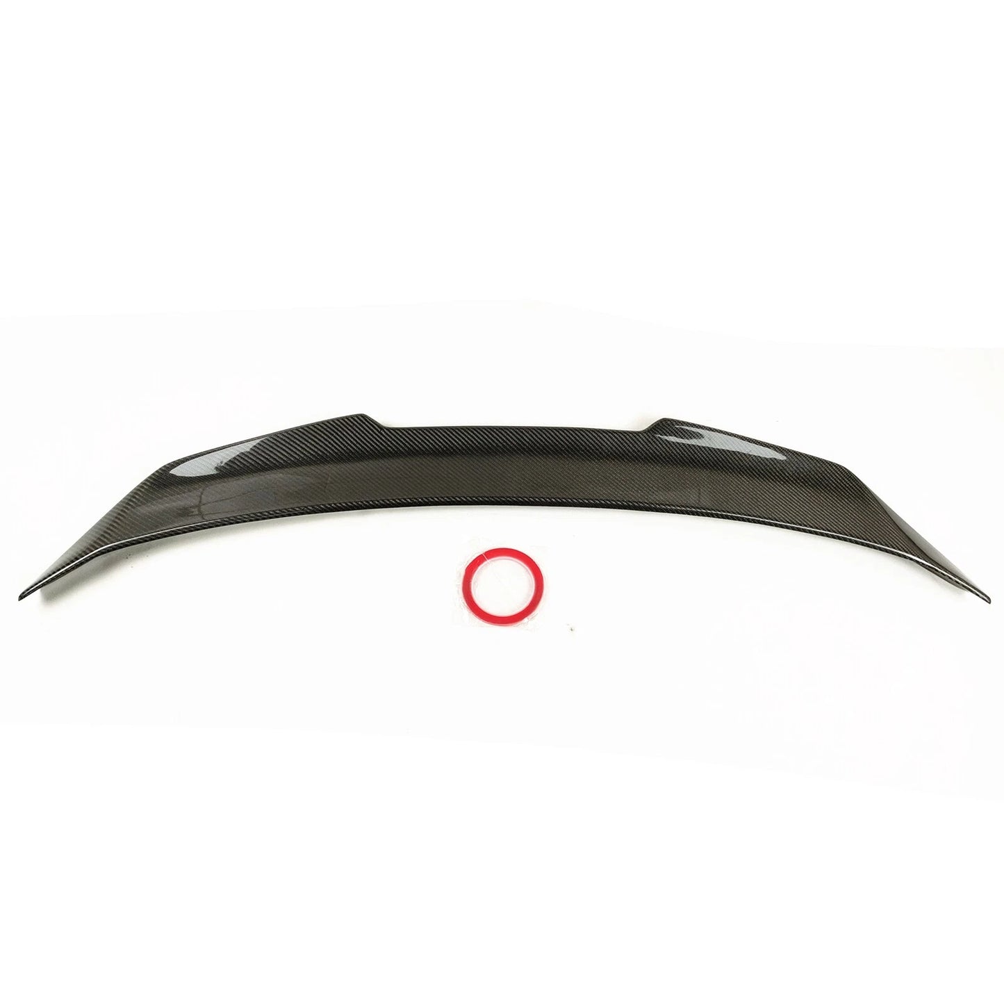 1pc Carbon Fiber Rear Boot Spoiler Lip for Lexus IS350 IS300 (2014-2020)