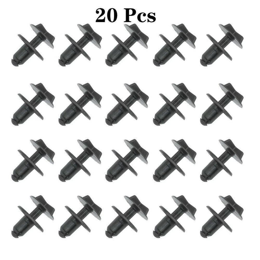 20Pcs 9mm Hole Battery Cover & Cowl Panel Clip for Land Rover