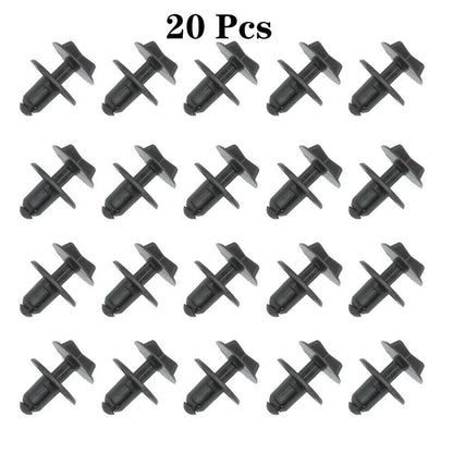 20Pcs 9mm Hole Battery Cover & Cowl Panel Clip for Land Rover
