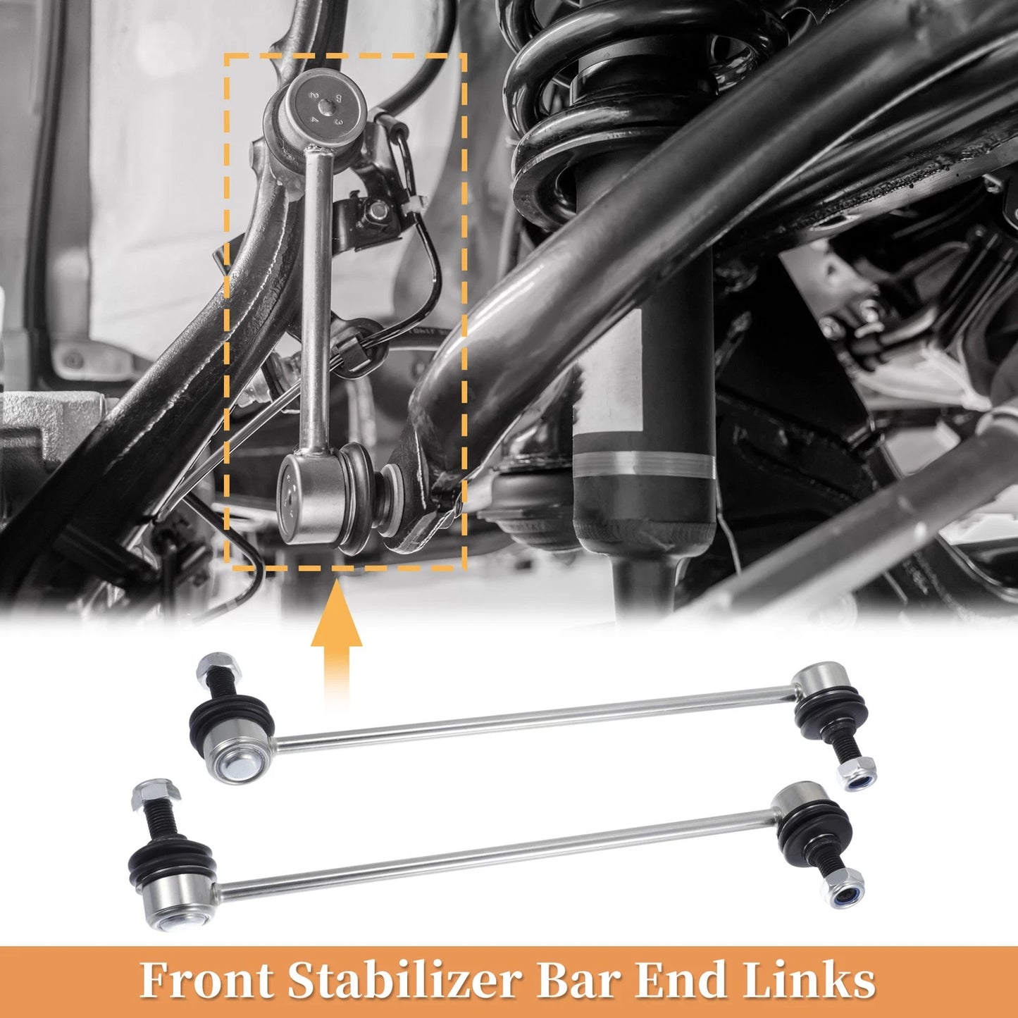 Front Stabiliser Sway Bar Links for Nissan Maxima, Altima (2009-2014)