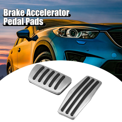 2 x Brake Gas Accelerator Pedal Covers for Cadillac Buick