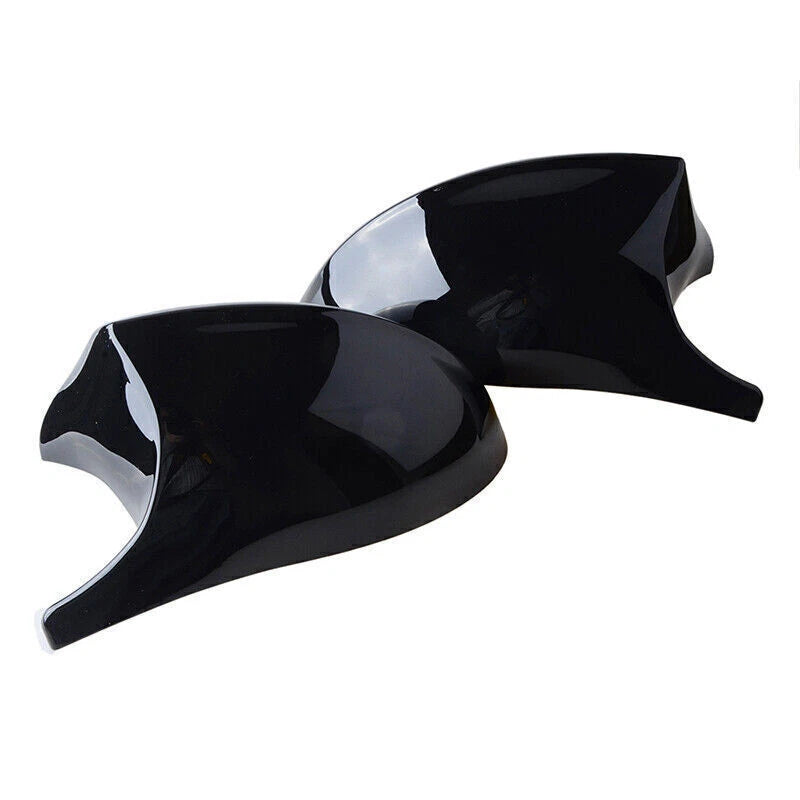 Gloss Black Mirror Cover Housing + Mirror Glass for BMW E90 E91 E92 E93 (2006-2012)