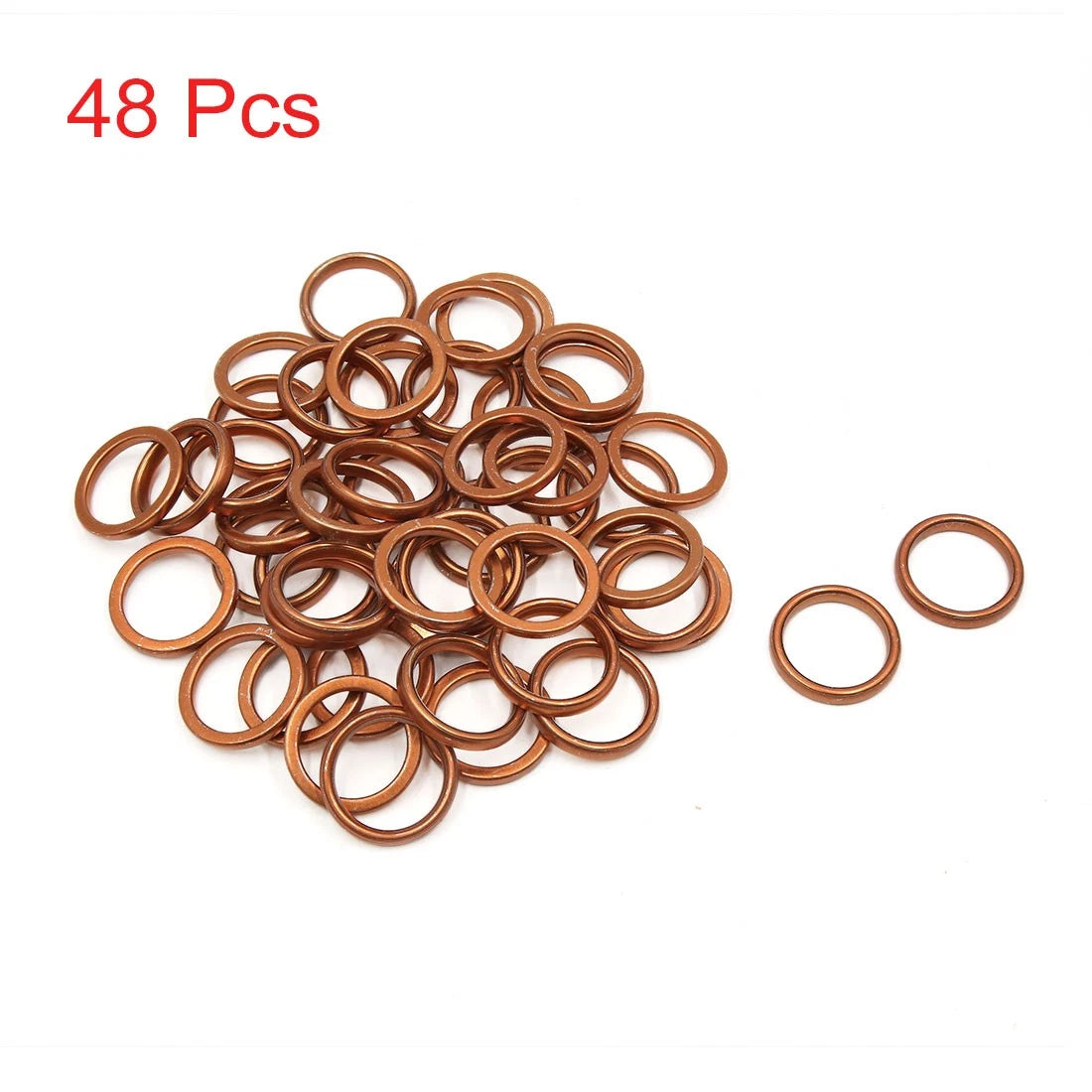 Gasket / 48 x 39mm OD / Exhaust Pipe Muffler Gasket for Universal