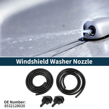 Windshield Washer Nozzle & Fluid Hose for Toyota (2010-2023)