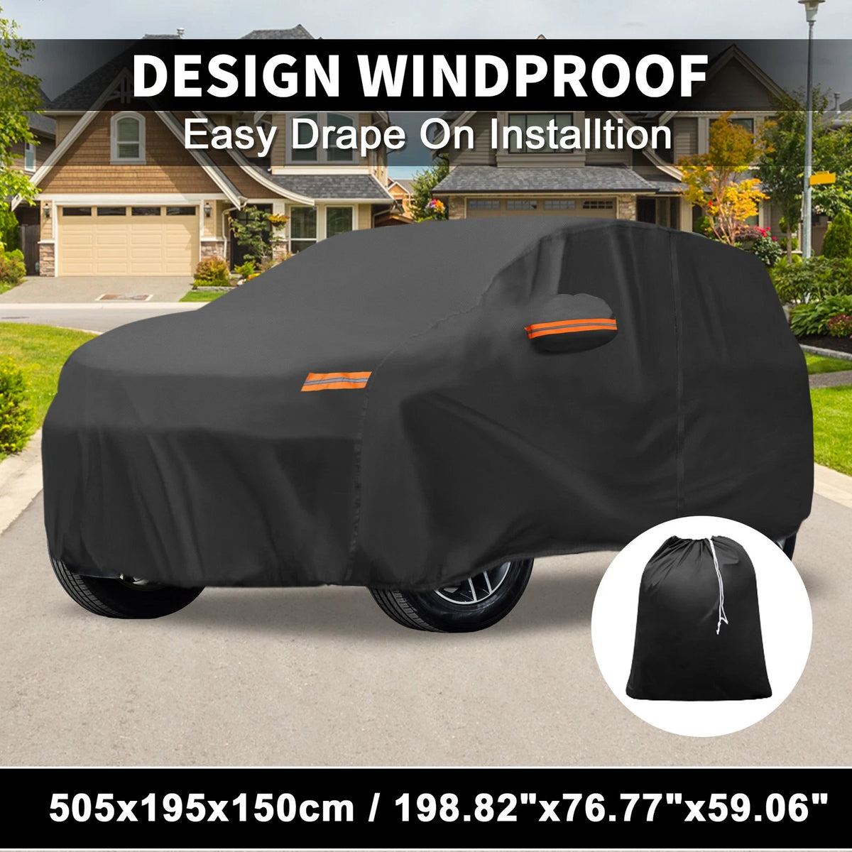 Waterproof 210D-PU Car Cover for Subaru Ascent (2019-2023)