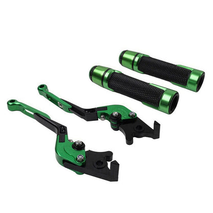 Extendable Brake Clutch Levers & Handlebar Grips for Suzuki GSXR150 (2017-2023)
