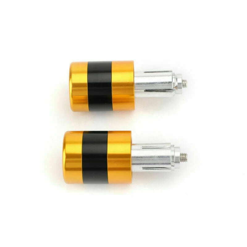 22mm Aluminum Gold Motorcycle Handlebar Weights for AH