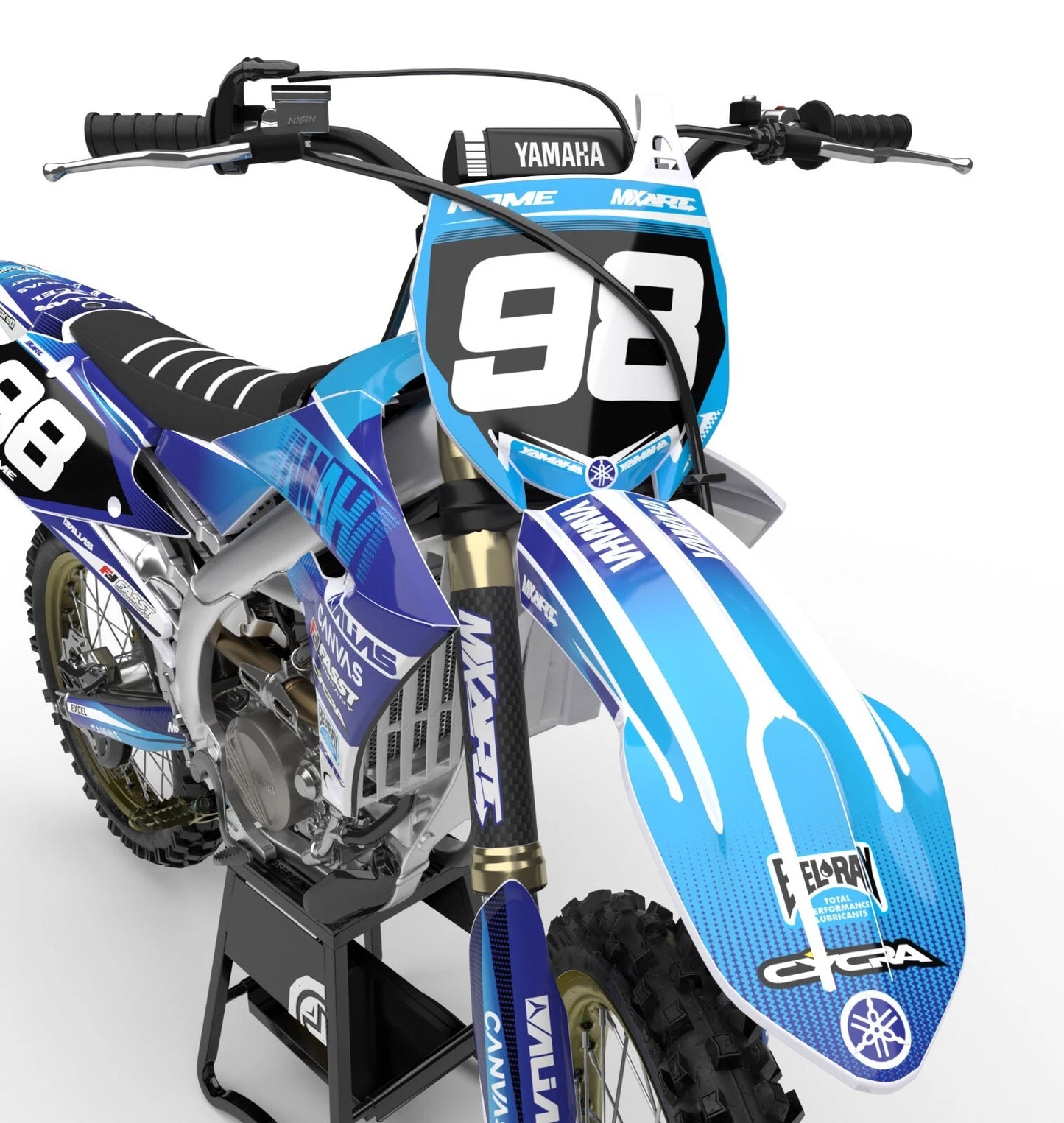 Custom Graphic Kit for YAMAHA YZ85 (2003-2014) - Bribe Style Stickers