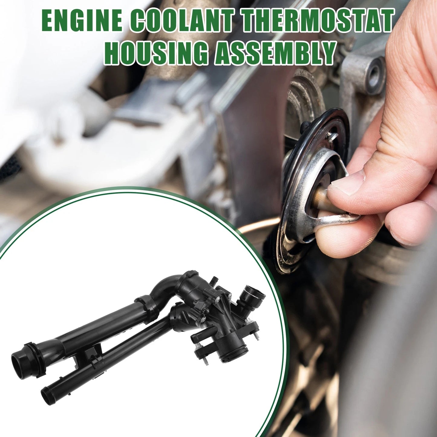 Engine Coolant Thermostat Housing for Mercedes-Benz Metris (2016-2019)