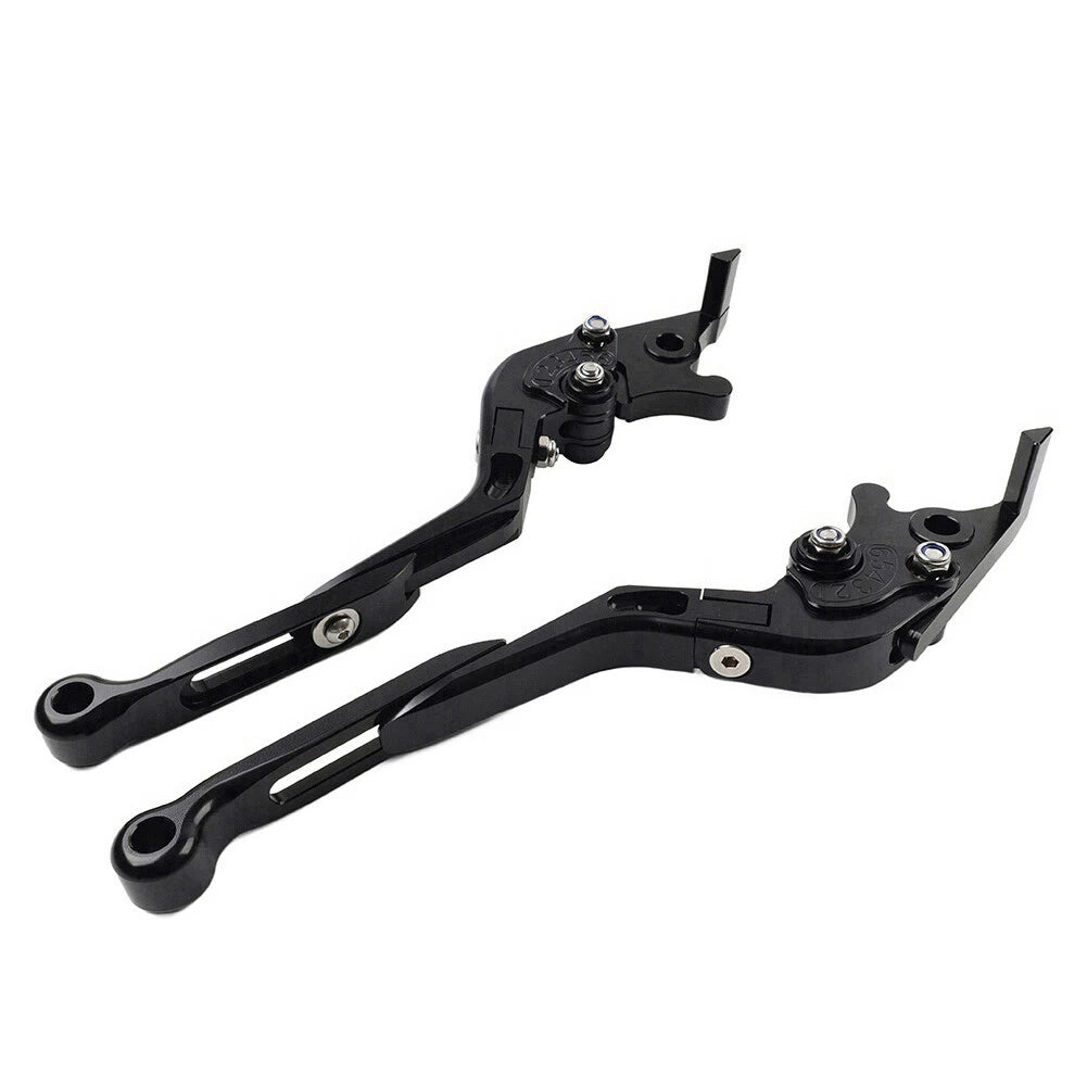 Black Extendable Brake Clutch Levers for Kawasaki Z650 Z900 Ninja (2017-2022)