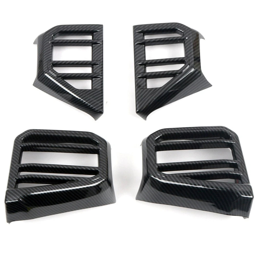 4 x Dashboard Side Air Vent Outlet Cover Trim for Toyota Tundra (2022)