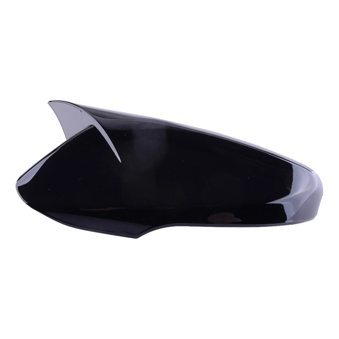 Glossy Black Ox Horn Side Mirror Covers for Hyundai Veloster (2012-2017)