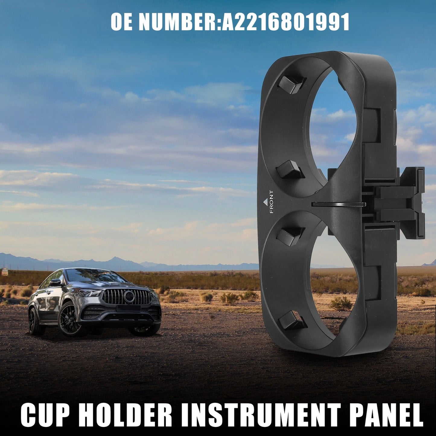 Cup Holder for Mercedes-Benz W221 2006-2009 Drink Holder, Practical Design