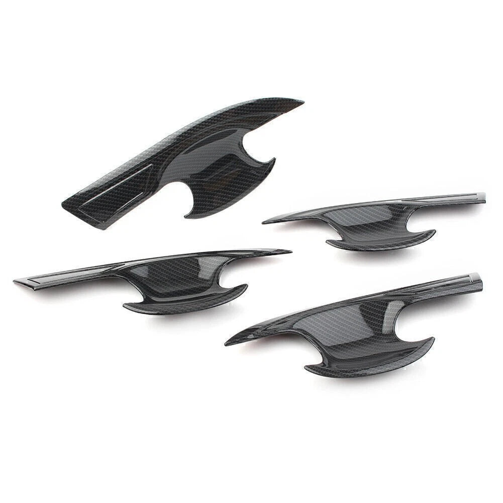 Carbon Fiber Door Handle Bowl Cover Trim for Honda Civic (2016-2018)