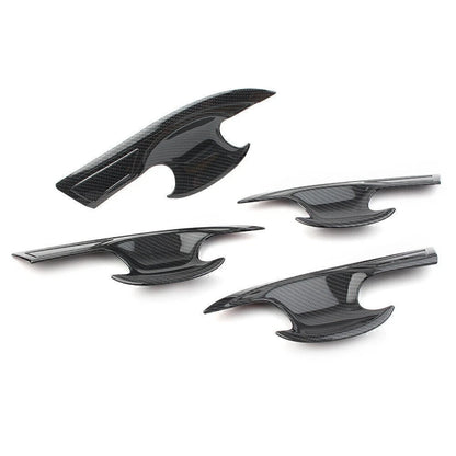 Carbon Fiber Door Handle Bowl Cover Trim for Honda Civic (2016-2018)