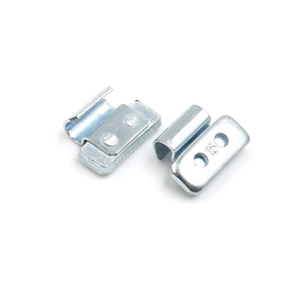 15g Clip-on Tyre Wheel Balance Weights 28 x 21mm 40pcs for Motorcycle Car
