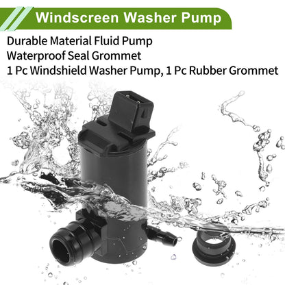 Windshield Washer Pump w/Grommet for Ford (1986-1995)