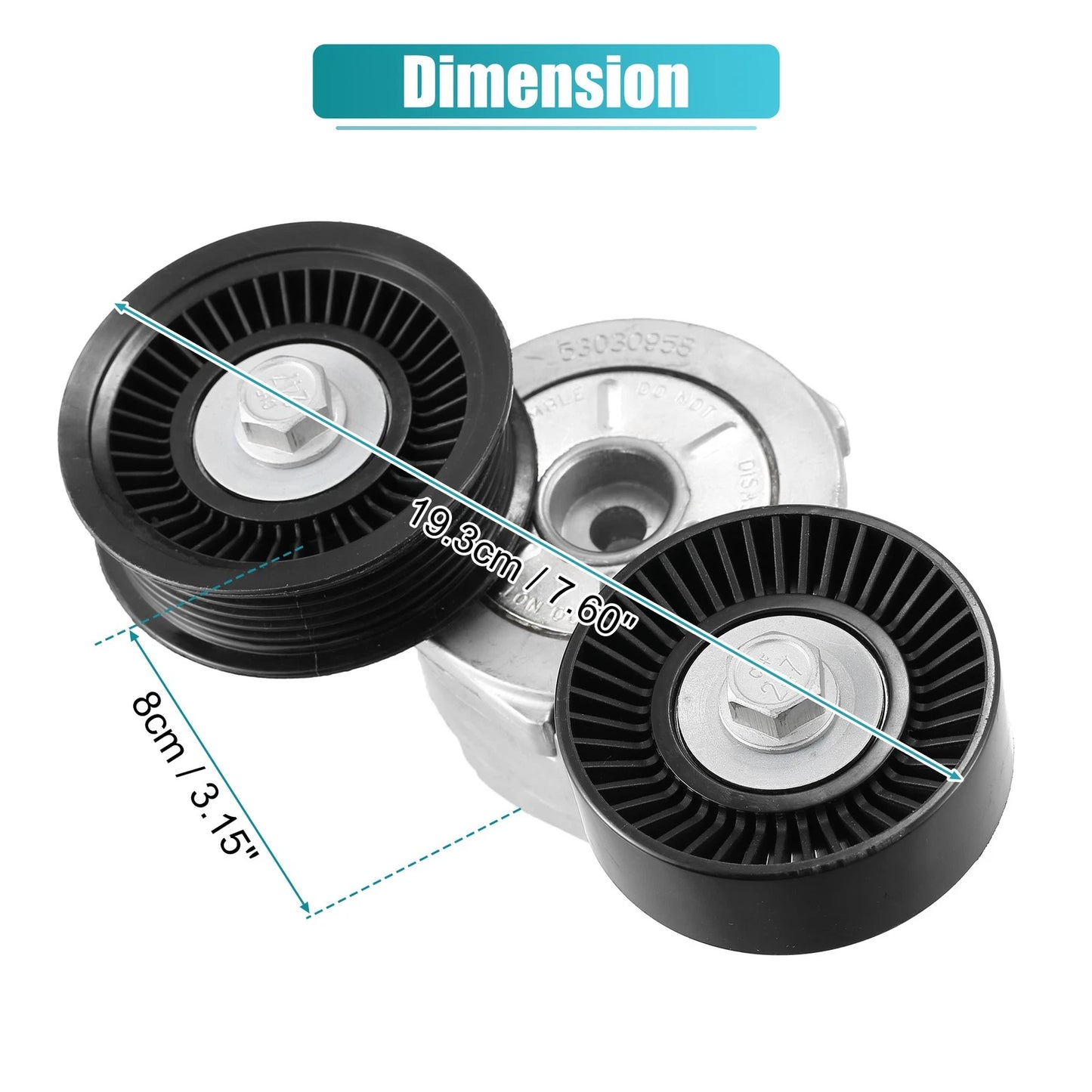 Belt Tensioner Pulley 76mm for Dodge Ram Jeep (2002-2010)