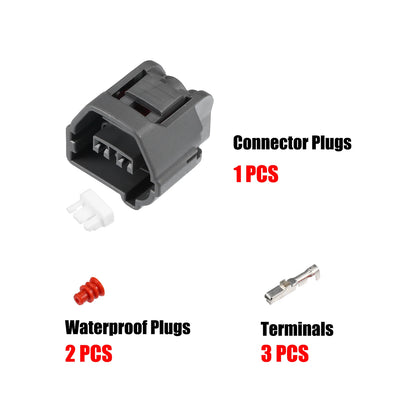2 x Pin Cam Position Connector Adapter Plug Clip Kit for Toyota
