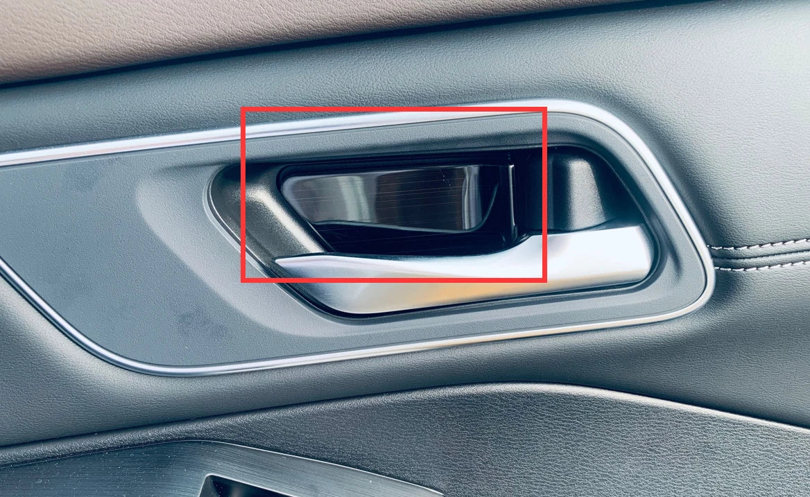 Black Door Handle Bowl Cover for Nissan Rogue (2021-2023)