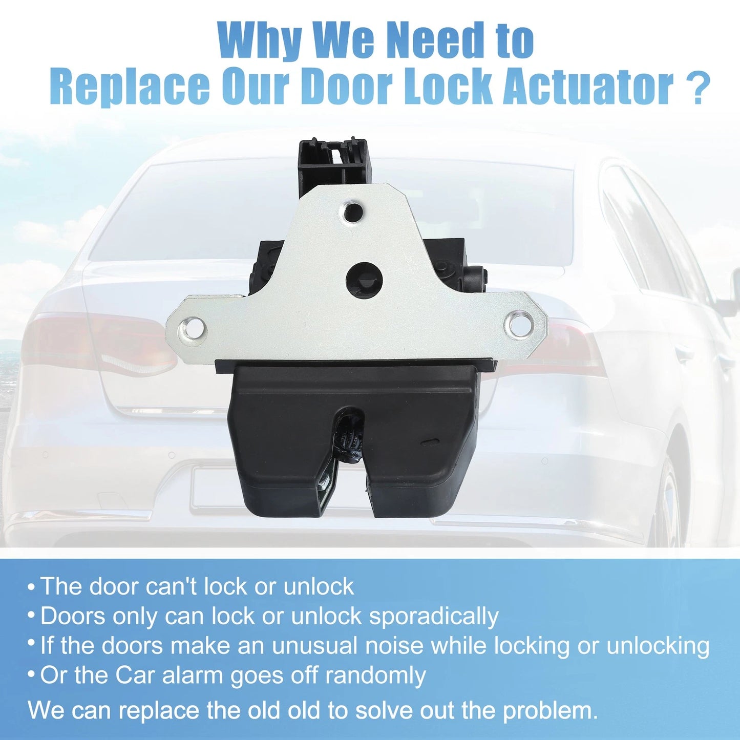 Trunk Lid Latch Lock Actuator Motor for Ford C-Max (2013-2018)