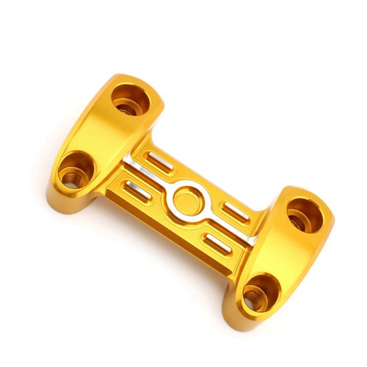 1x CNC Handlebar Riser Clamp Cover for BMW R nineT R9T (2014-2021) Gold