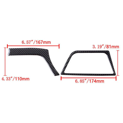 Carbon Fiber Side Air Vent Outlet Cover for BMW F30 GT F34 (2013-2019)