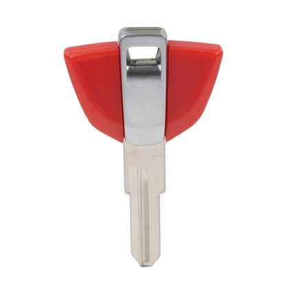 Uncut Blank Key Blade Red for BMW G310R G310GS C650GT C600 F700GS F800GS