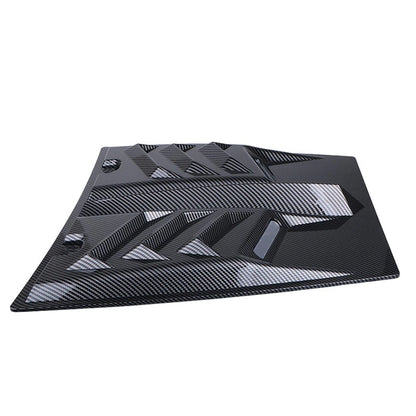 Carbon Fiber ABS Hood Vent Scoop Cover for Car (No Year Specified)