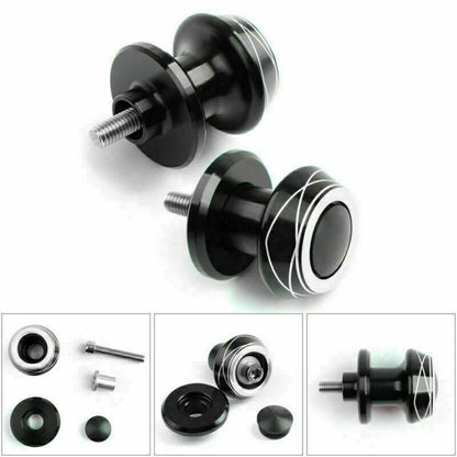 2 x CNC Vibration Damper Swing Arm Spools for Universal