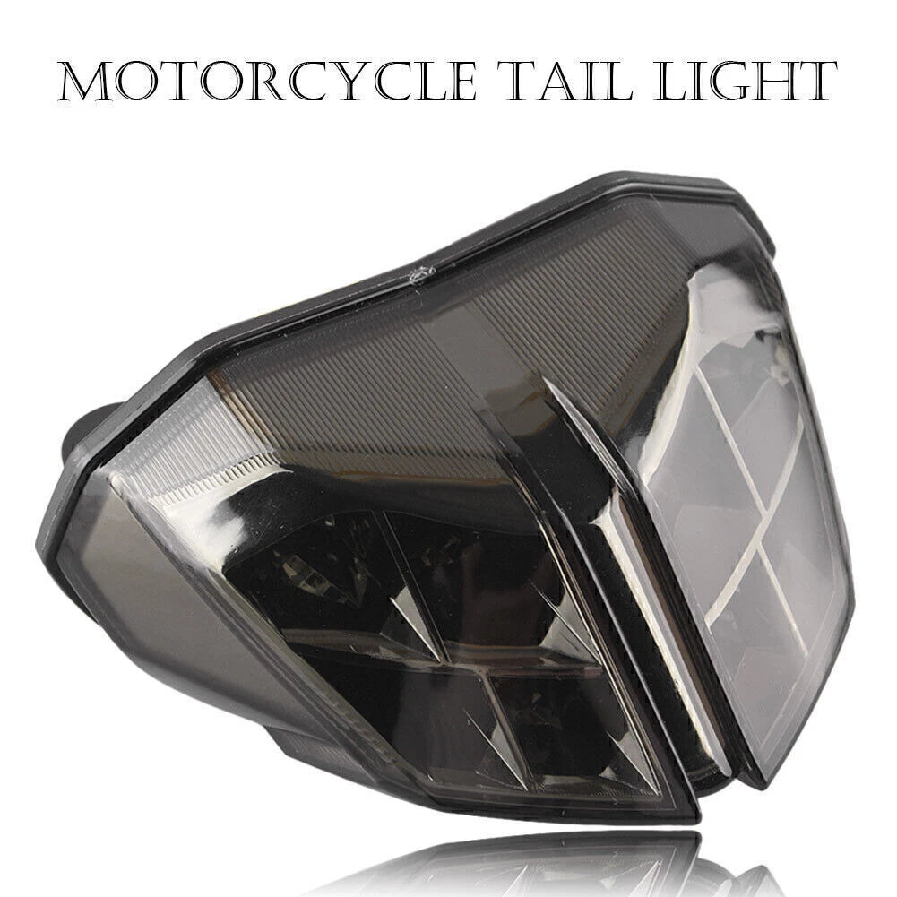 LED Tail Light Brake Turn Signals for Ducati Streetfighter S 2009-2012 Black