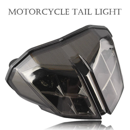 LED Tail Light Brake Turn Signals for Ducati Streetfighter S 2009-2012 Black