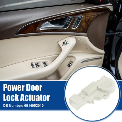 Beige Rear Left Power Door Lock Actuator for Toyota Echo (2000-2005)
