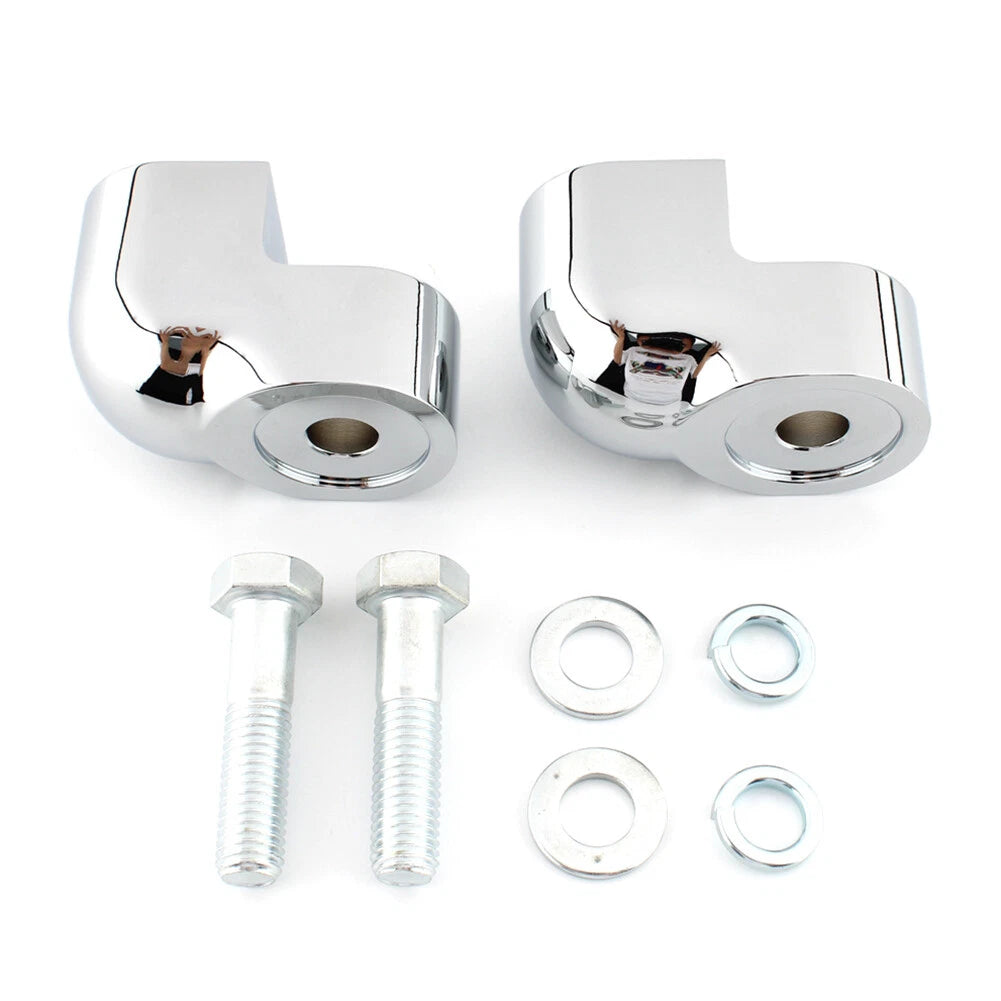 Chrome Handlebar Riser Bar Kit for Honda VTX1300C (2004-2009)
