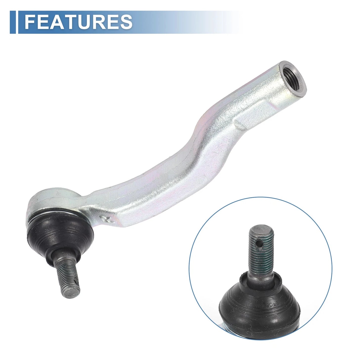 2 x Front Outer Tie Rod Ends for Toyota Corolla IM (2017-2018)