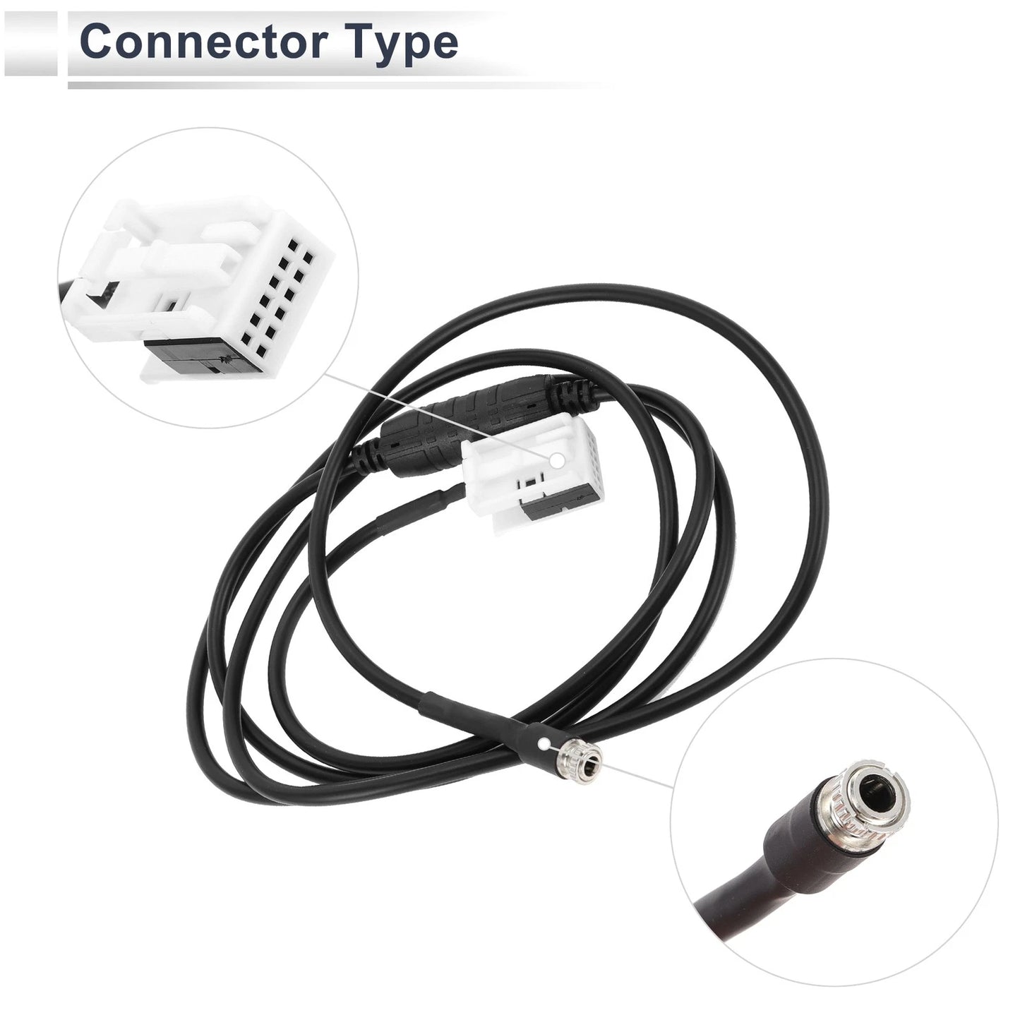 Audio Aux Adapter Cable for BMW Car Stereo