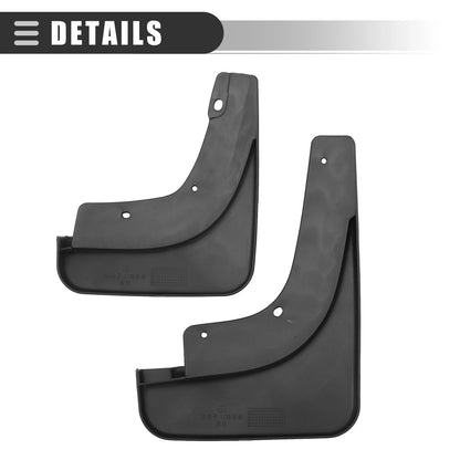 Car Mud Flaps Splash Guards Set for Jeep Compass (2017-2020)