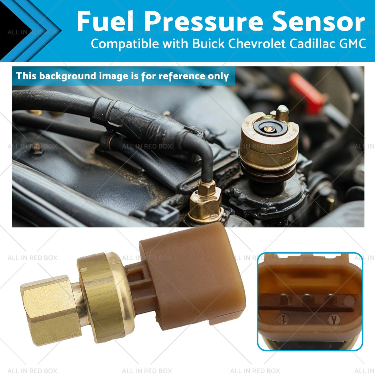 Fuel Pressure Sensor for Buick Chevrolet Cruze Cadillac GMC (2011-2016)