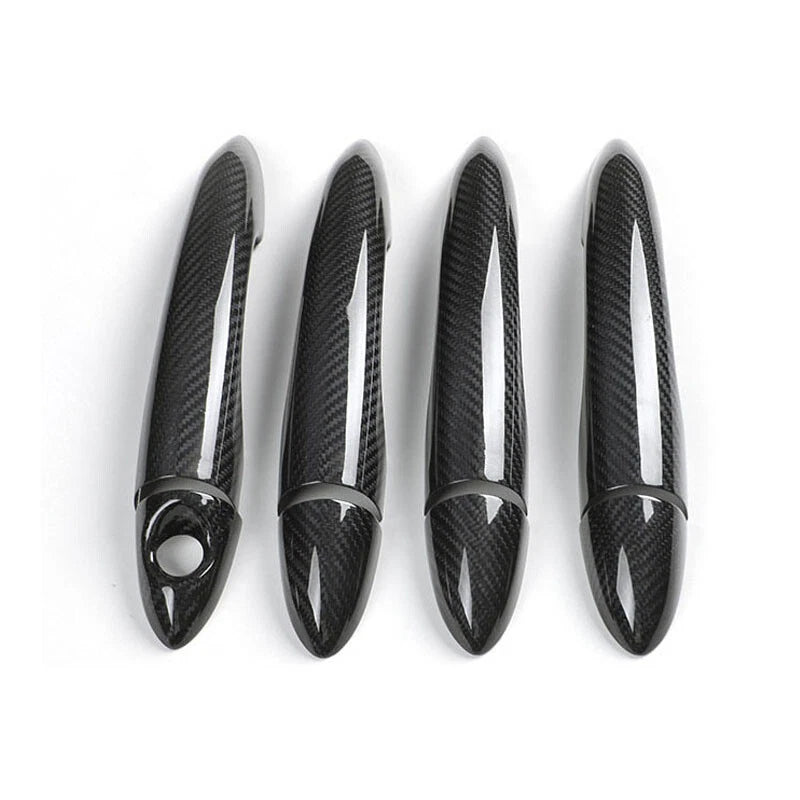 Carbon Fiber Exterior Door Handle Cover Trim for ALFA Romeo Giulia Stelvio 16-20