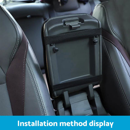 PU Leather Armrest Cushion Cover for Universal Car Center Console Protector