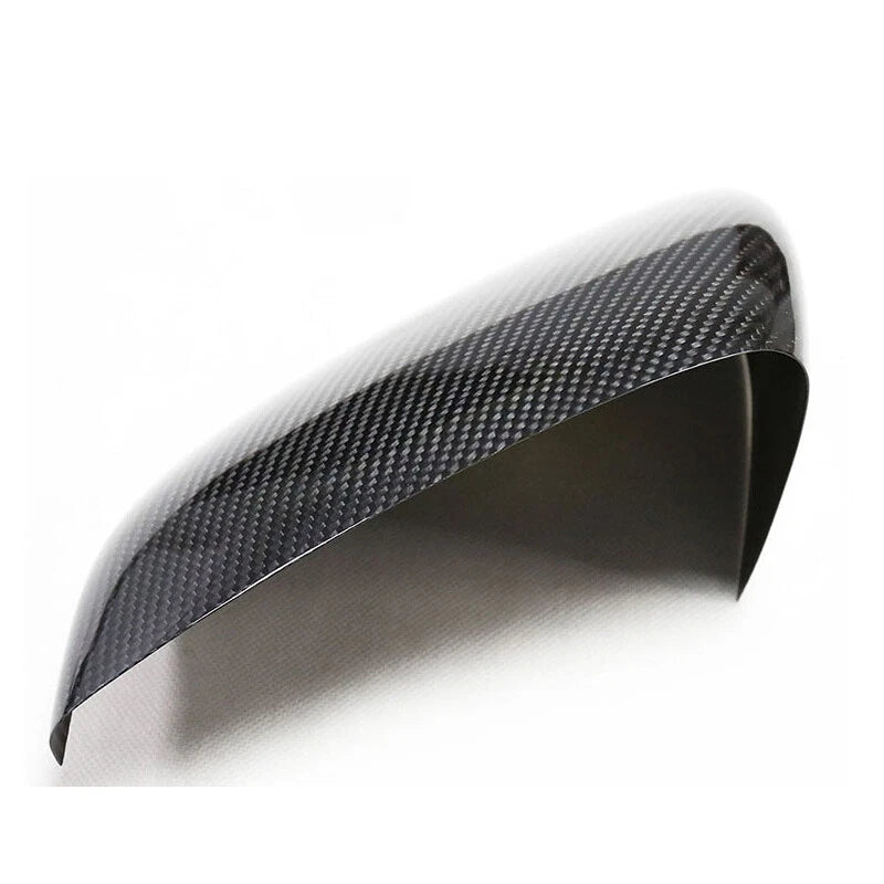 Carbon Fiber Side Mirror Cover Caps Trim fit For Audi A3 S3 RS3 2021 2022