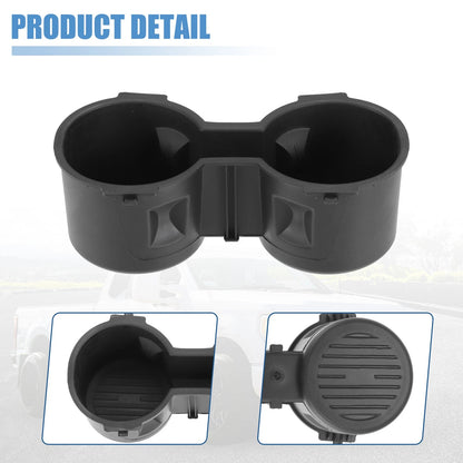 Center Console Cup Holder Insert for Ford F-150 F-250 F-350 (2015-2023)