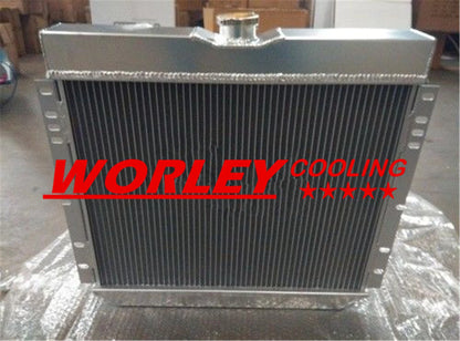 3 Row Aluminum Radiator 20" Wide for Ford Country Sedan/Squire (1964-1968)