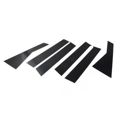 6 x Car Door Window Pillar Post Trims for Dodge Journey (2009-2020)