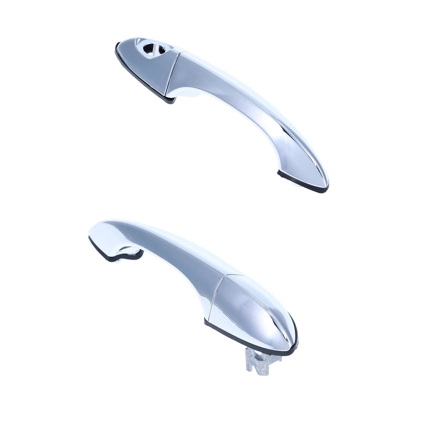 2 x Front Left & Right Outer Door Handles Chrome for BMW X5 E53 (2000-2007)
