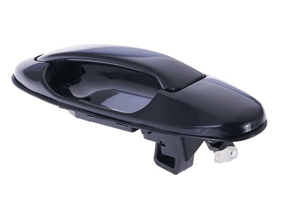 Rear Left Outer Door Handle Smooth Black for Toyota Landcruiser 100 (1998-2007)