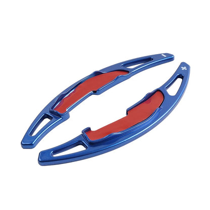 Blue Steering Wheel Shifter Paddle Extensions for BMW M2 M3 M4 M5 M6 X5M X6M